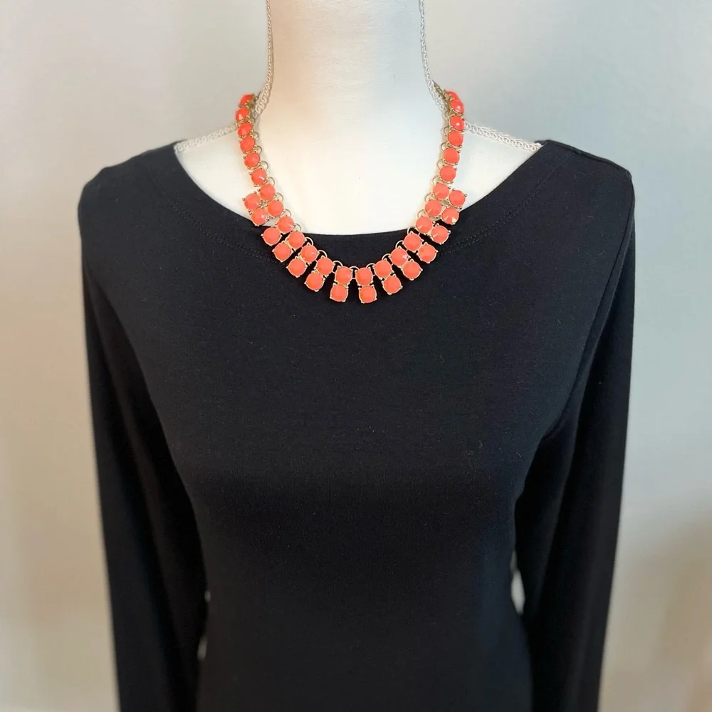 Coral Statement Necklace | Bold Fashion Jewelry